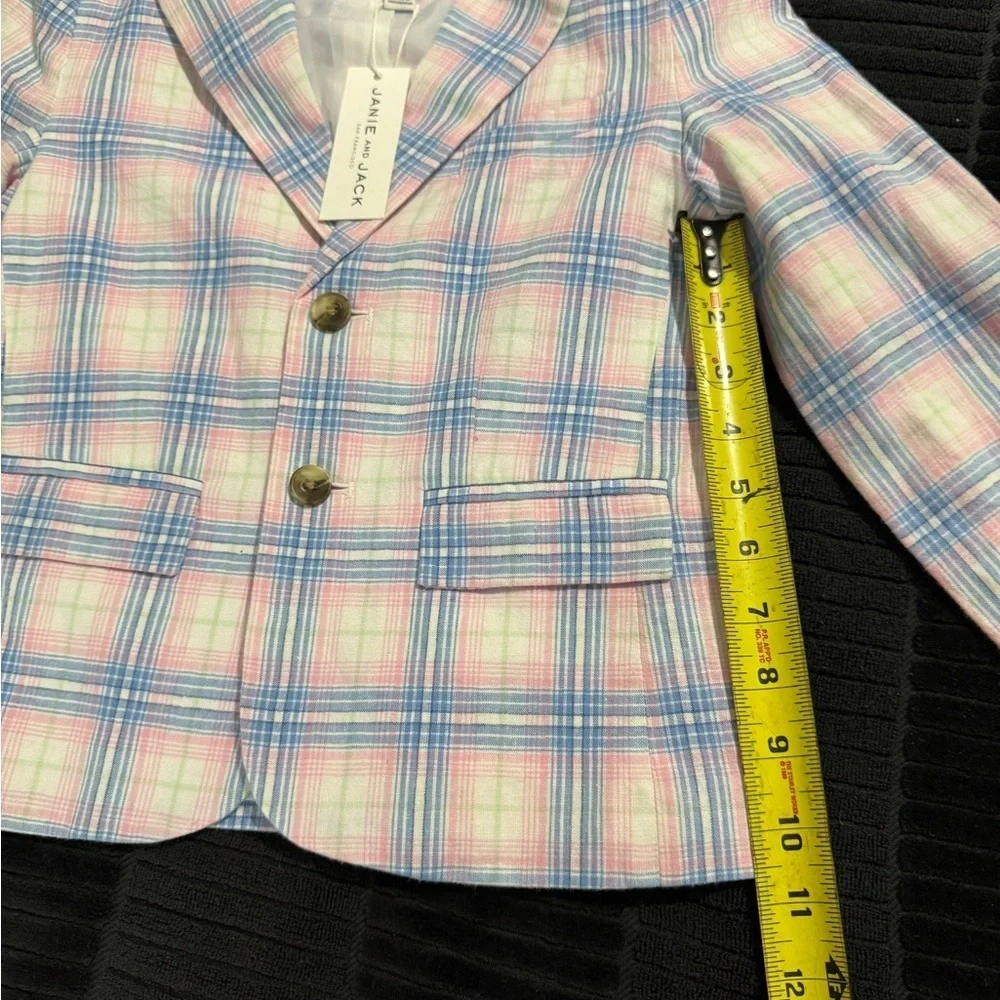 Kids Plaid Jacket - Pink and Blue ♥️NWT♥️